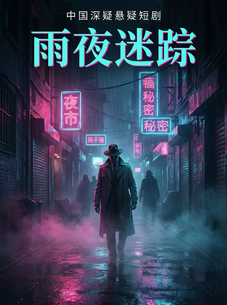 官能小说家 悬疑追踪短剧 - 雨夜迷踪海报